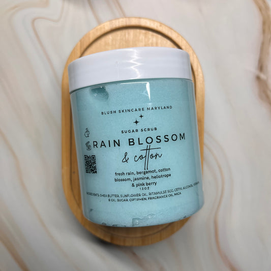 Rain Blossom & Cotton Sugar Scrub