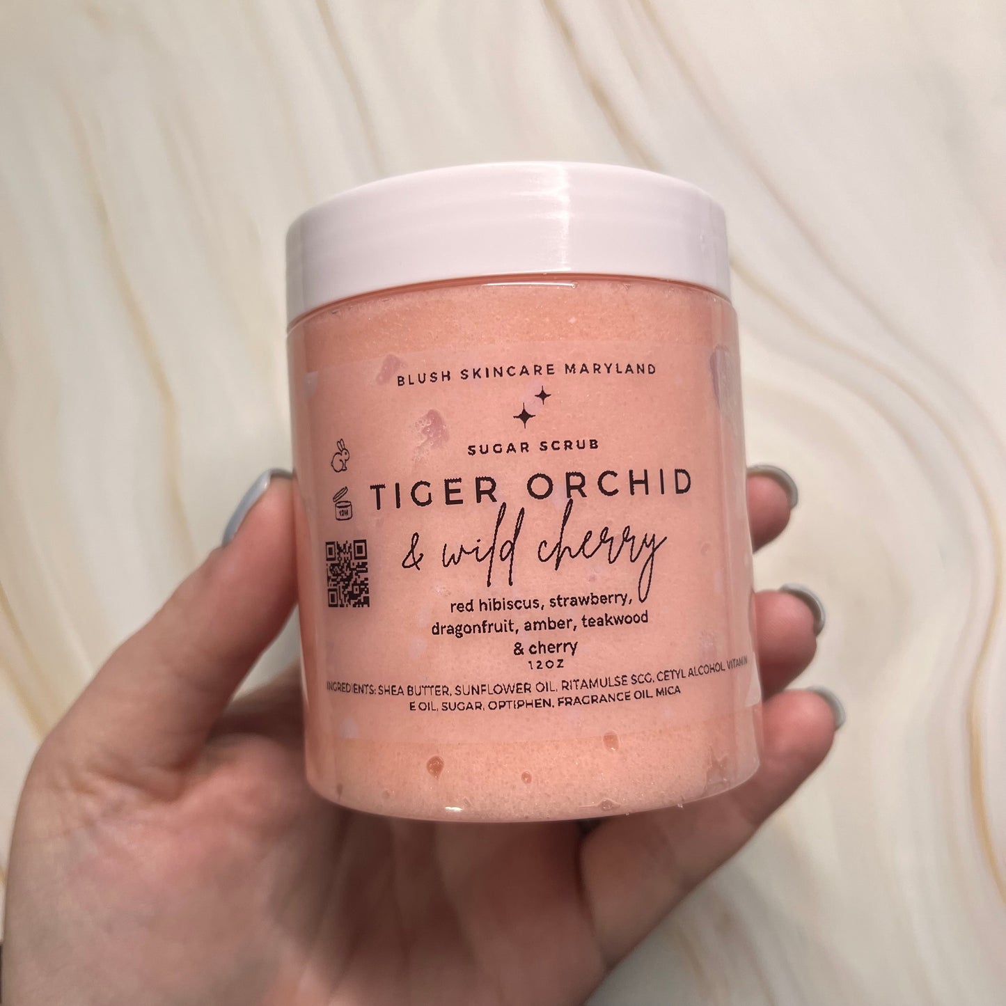 Tiger Orchid & Wild Cherry Sugar Scrub