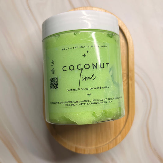 Coconut Lime Sugar Scrub