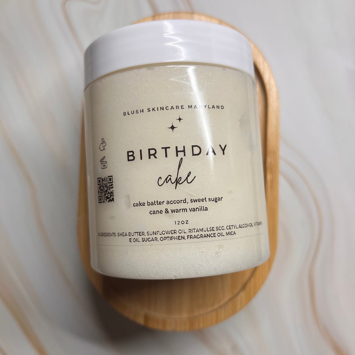 Birthday Cake Sugar Scrub