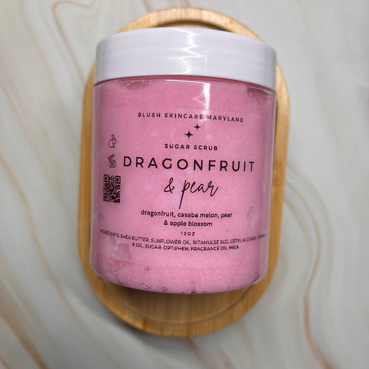 Dragonfruit & Pear Sugar Scrub