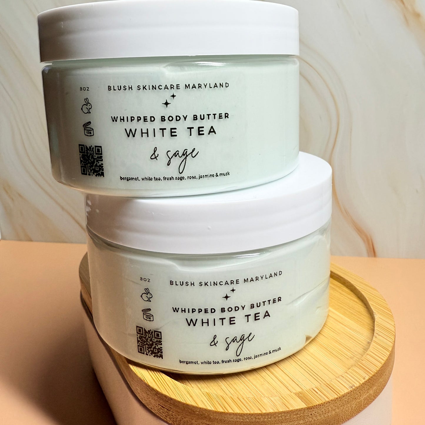 White Tea & Sage Whipped Body Butter