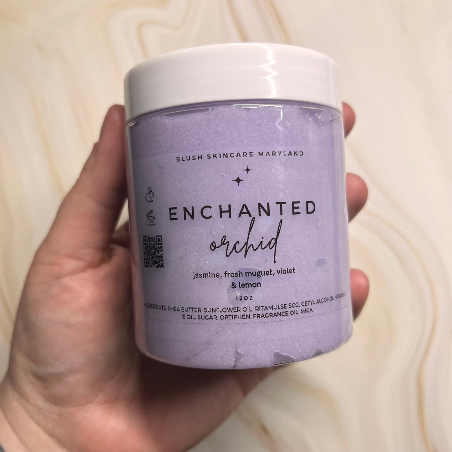 Enchanted Orchid Sugar Scrub