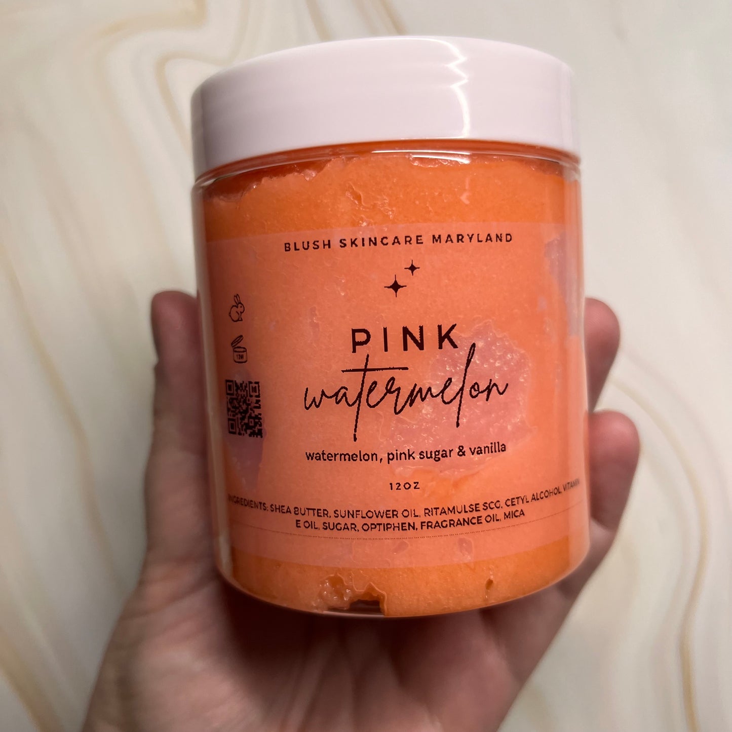 Pink Watermelon Sugar Scrub