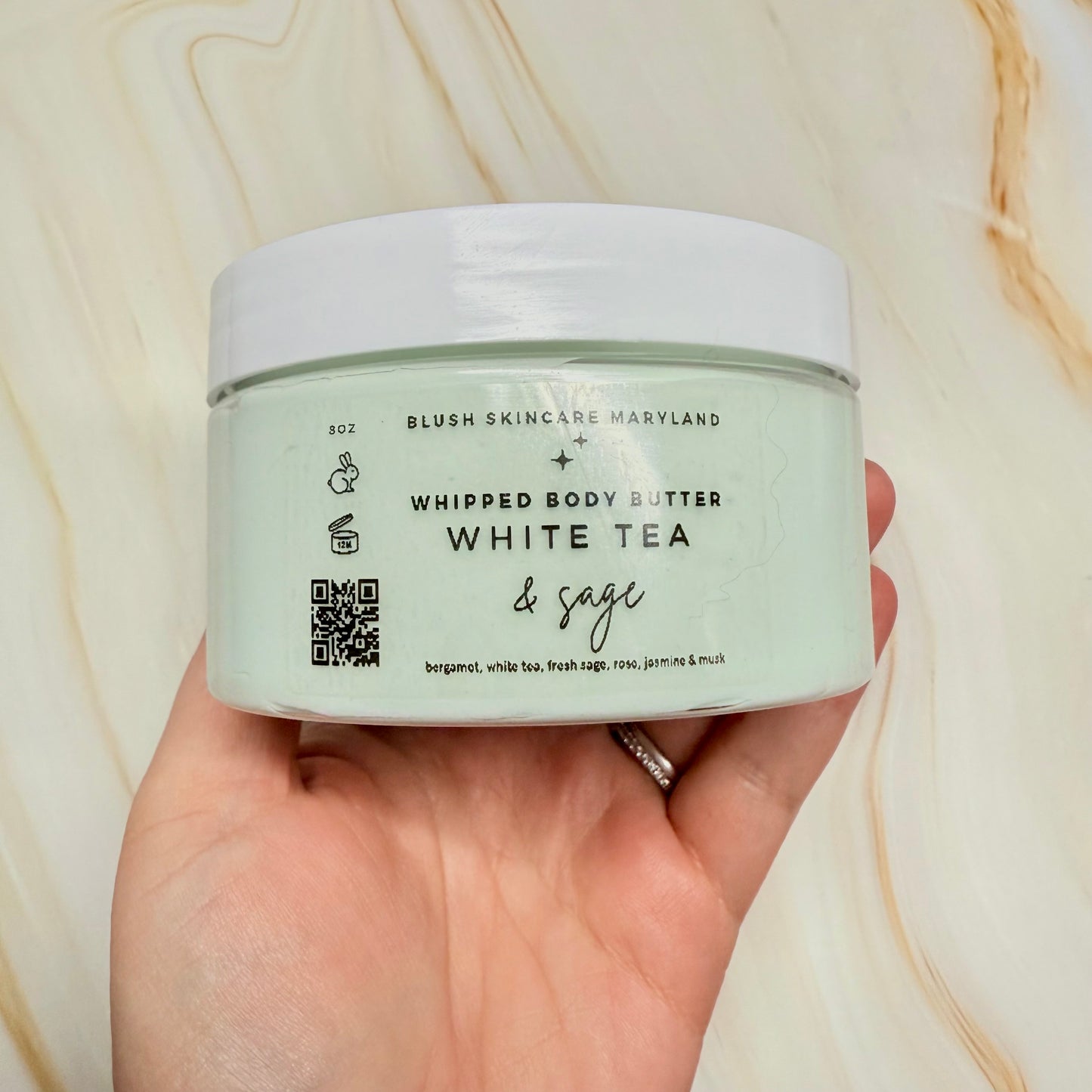 White Tea & Sage Whipped Body Butter