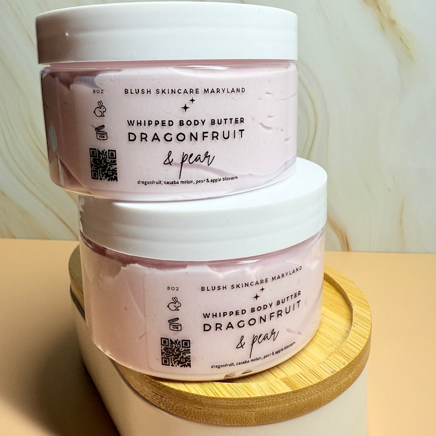 Dragonfruit & Pear Whipped Body Butter