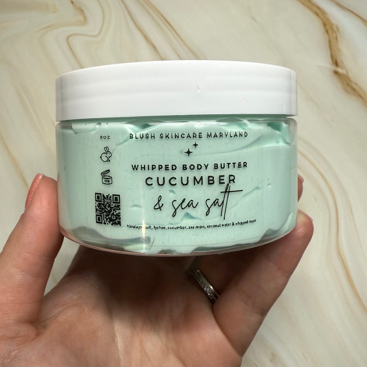 Cucumber & Sea Salt Whipped Body Butter