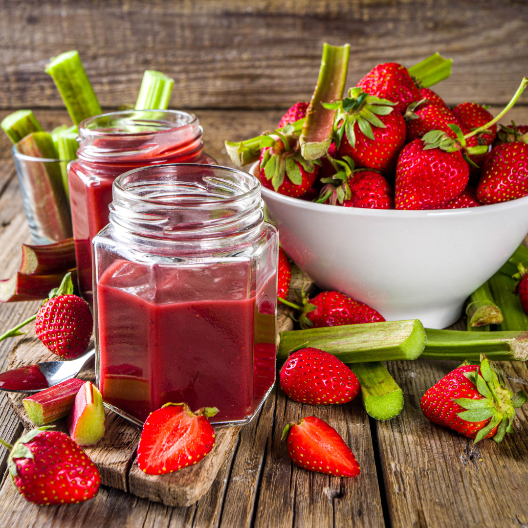 Strawberry Rhubarb Whipped Body Butter