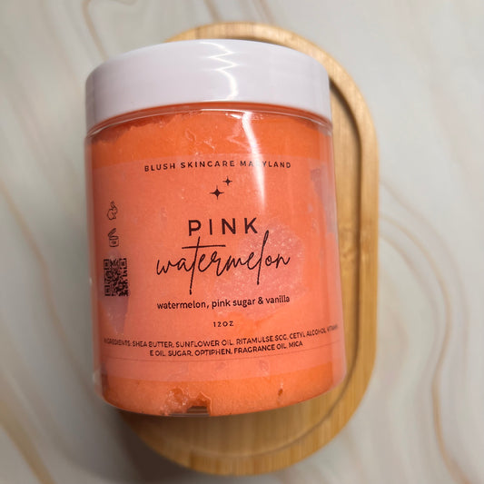 Pink Watermelon Sugar Scrub