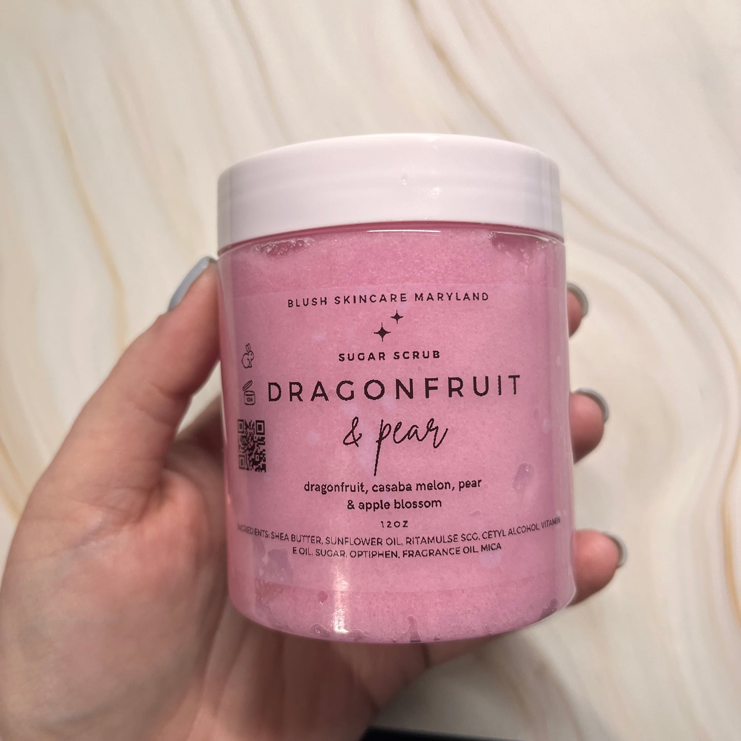 Dragonfruit & Pear Sugar Scrub