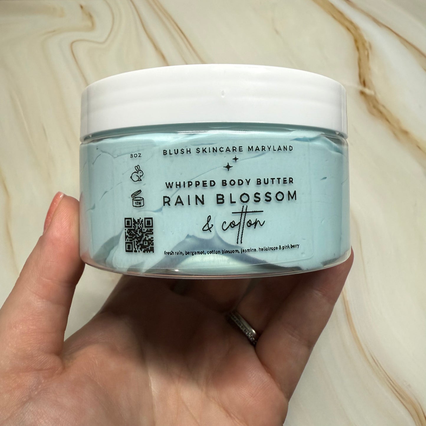 Rain Blossom & Cotton Whipped Body Butter