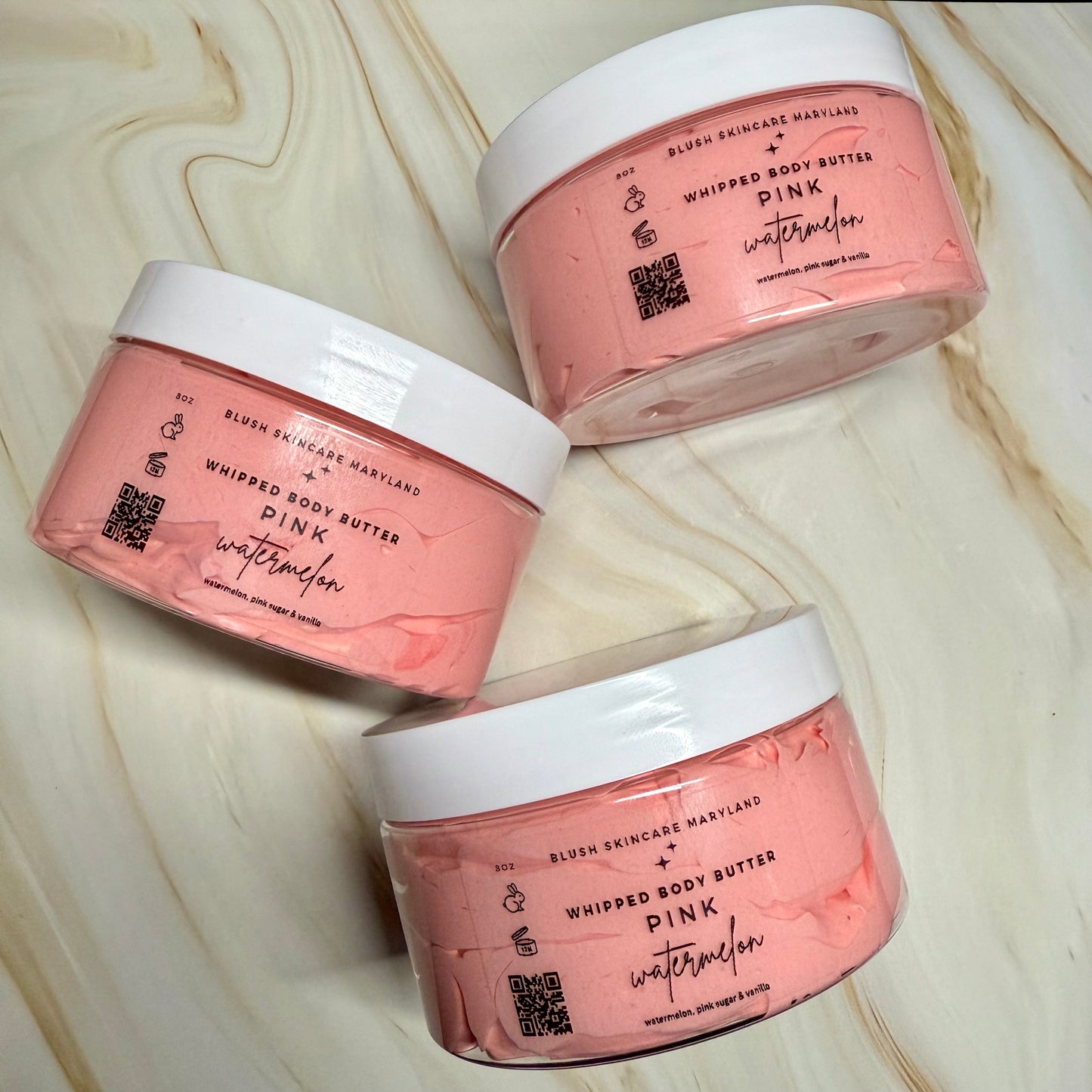 Pink Watermelon Whipped Body Butter