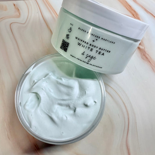 White Tea & Sage Whipped Body Butter